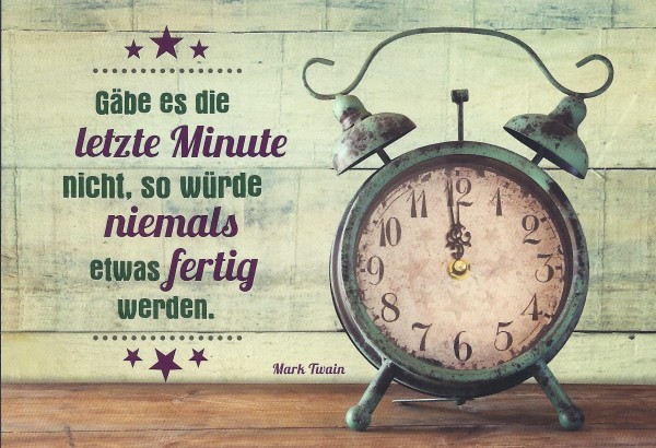 Letzte Minute